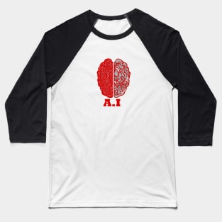 Artificial Intelligence Baseball T-Shirt